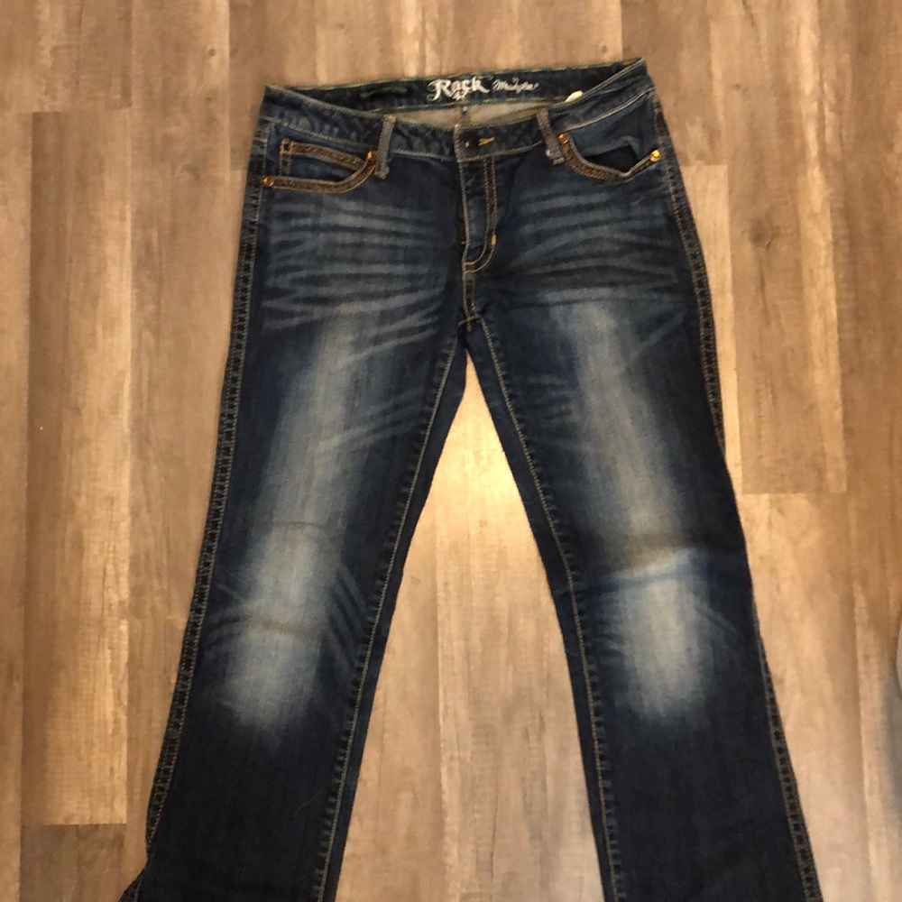 Rock 47 Wrangler bootcut jeans